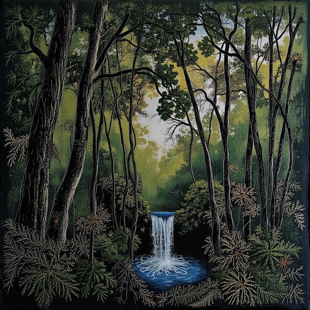 Secret Forest Waterfall