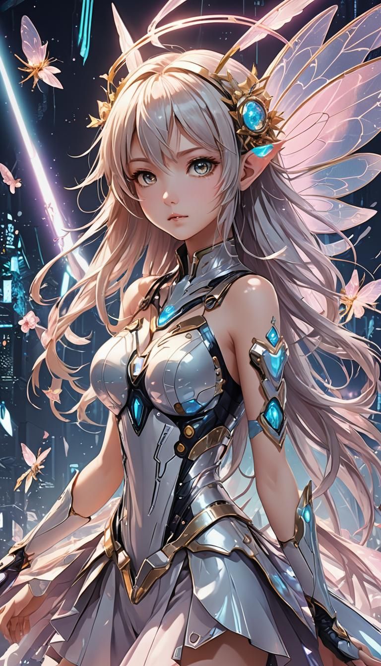 Futuristic fairy