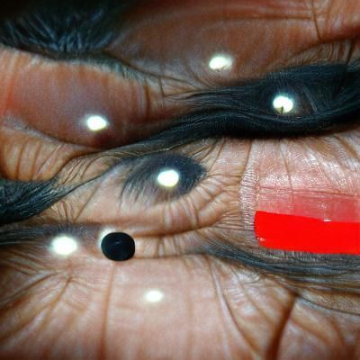 Cuatro personas con túnicas negras y ojos brillantes en un c...