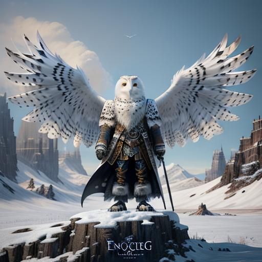 "Snowy Owl Chieftain"