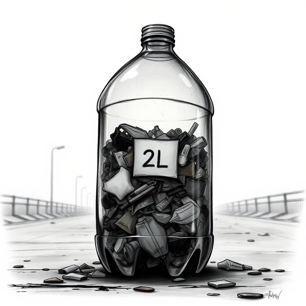 2 litter bottle