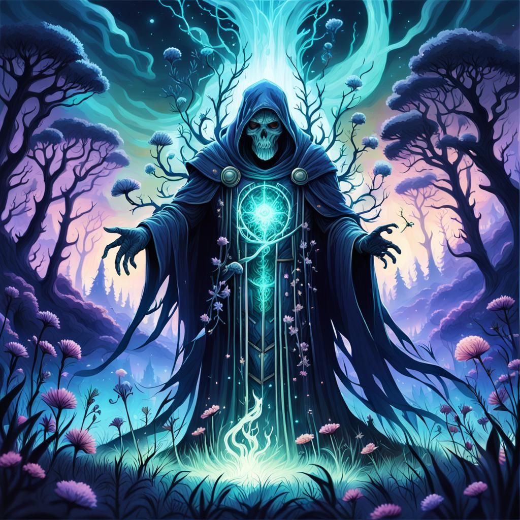 Necromancer - AI Generated Artwork - NightCafe Creator