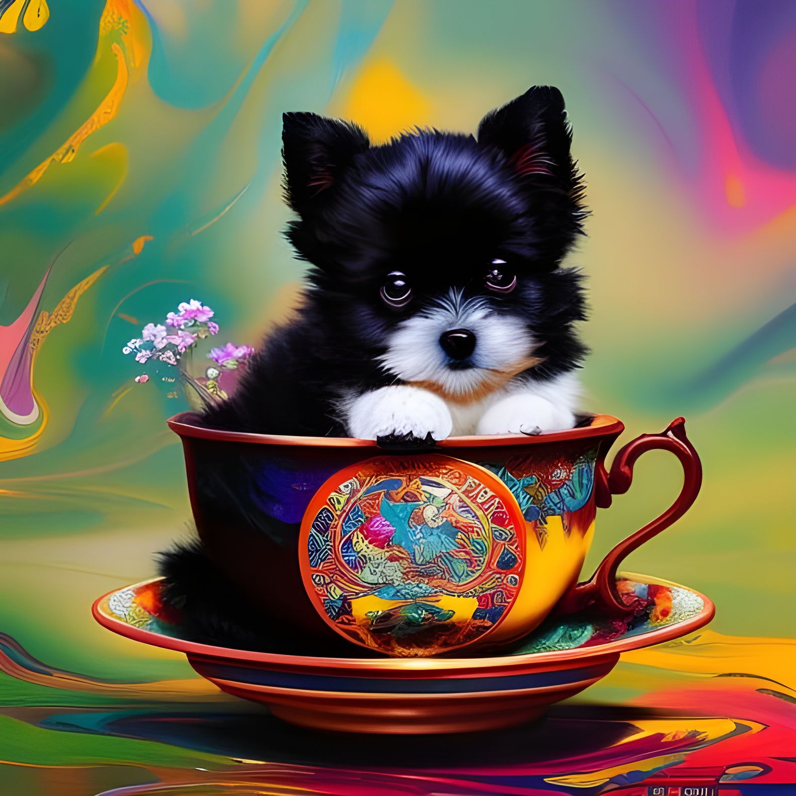 teacup puppy  by @ThePhotogra4