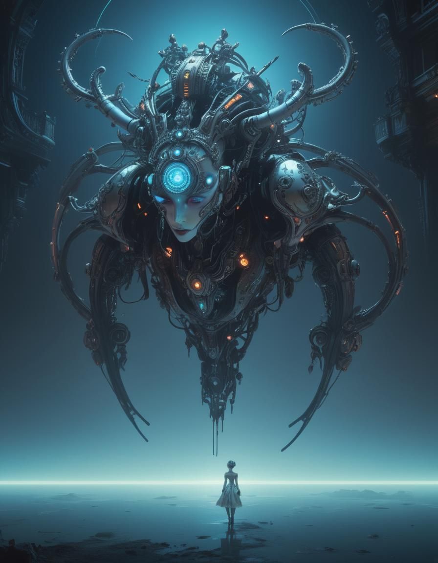 Cosmic Desert Nomad: A Sci-Fi Odyssey