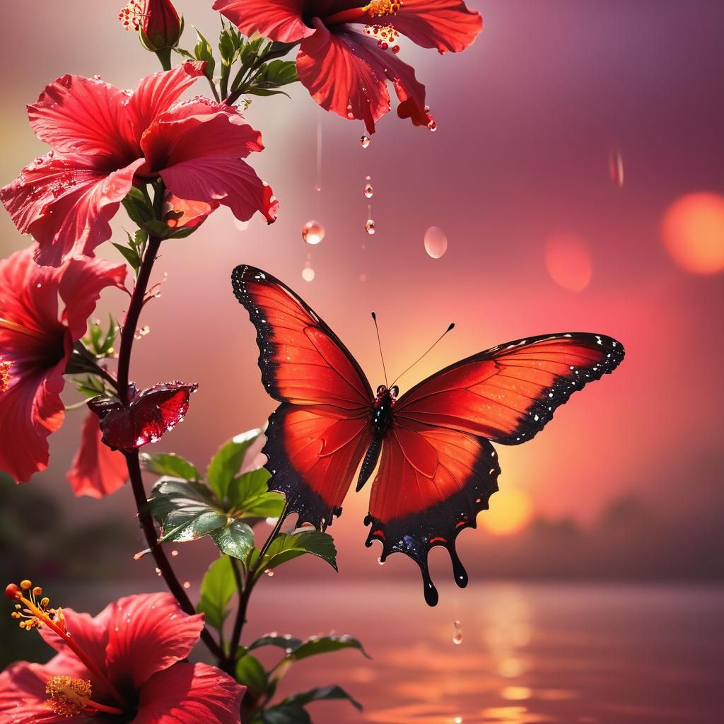 Colored In Red  by @JR