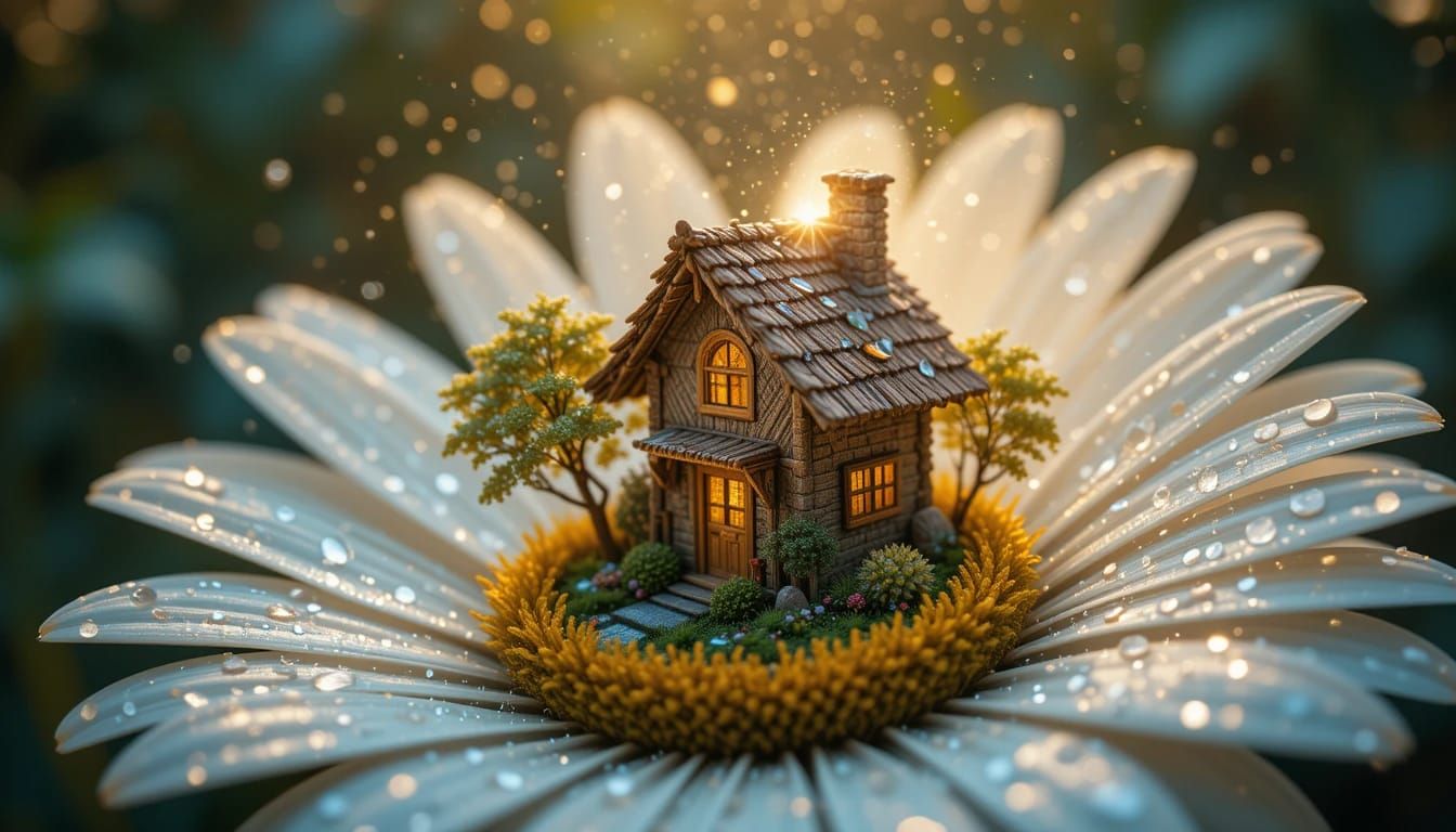 The Tiny House in the Flower