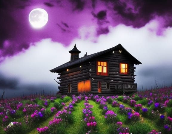Haunted Cabin Forest