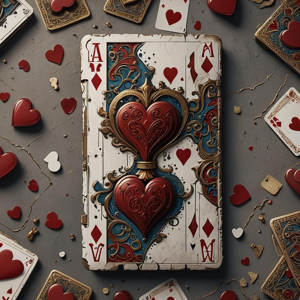 ace of hearts up a sleeve