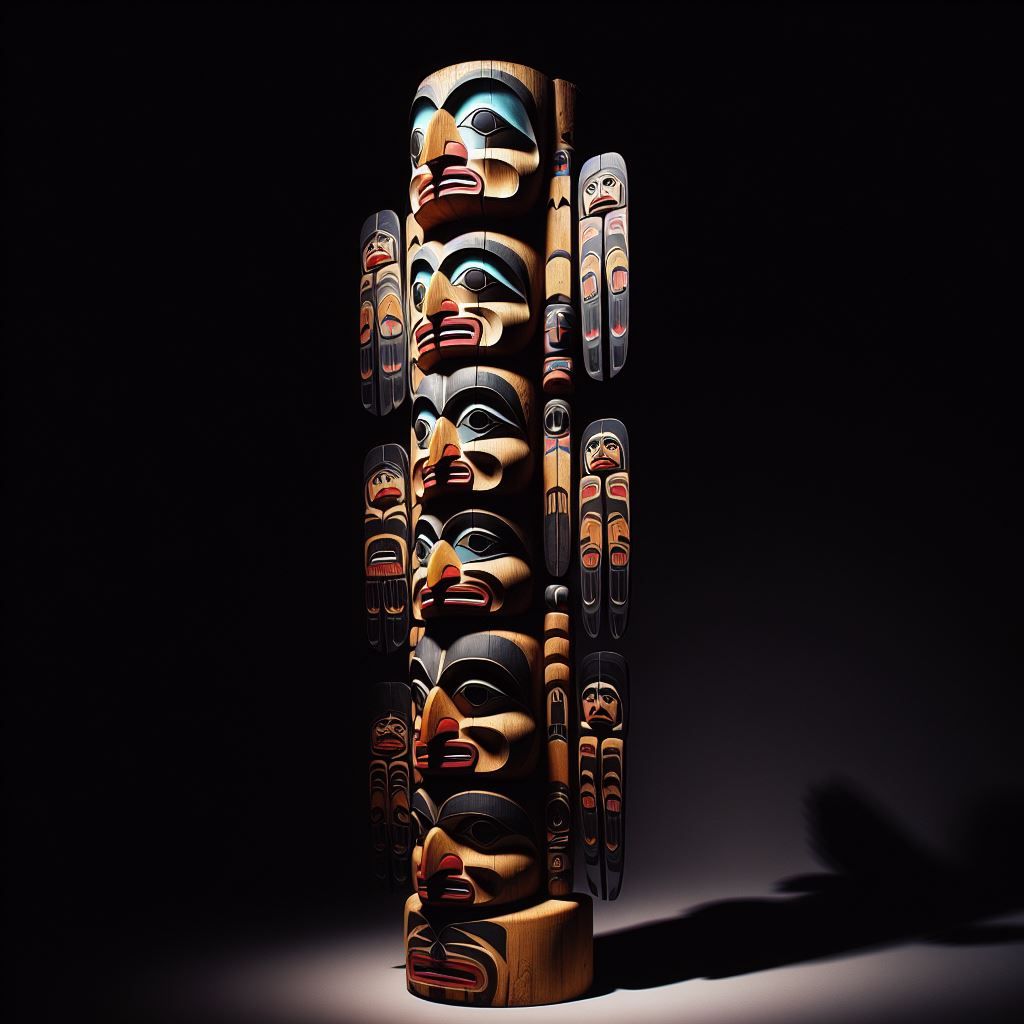 totem pole sculpture
