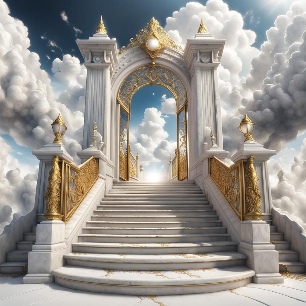 Stairway to Heaven  by @Straw