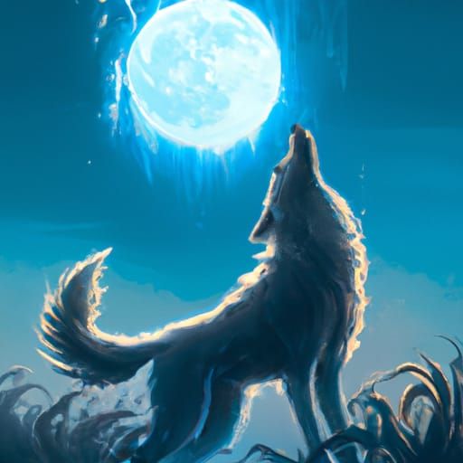 Full Moon - Ai Generated Artwork - Nightcafe Creator