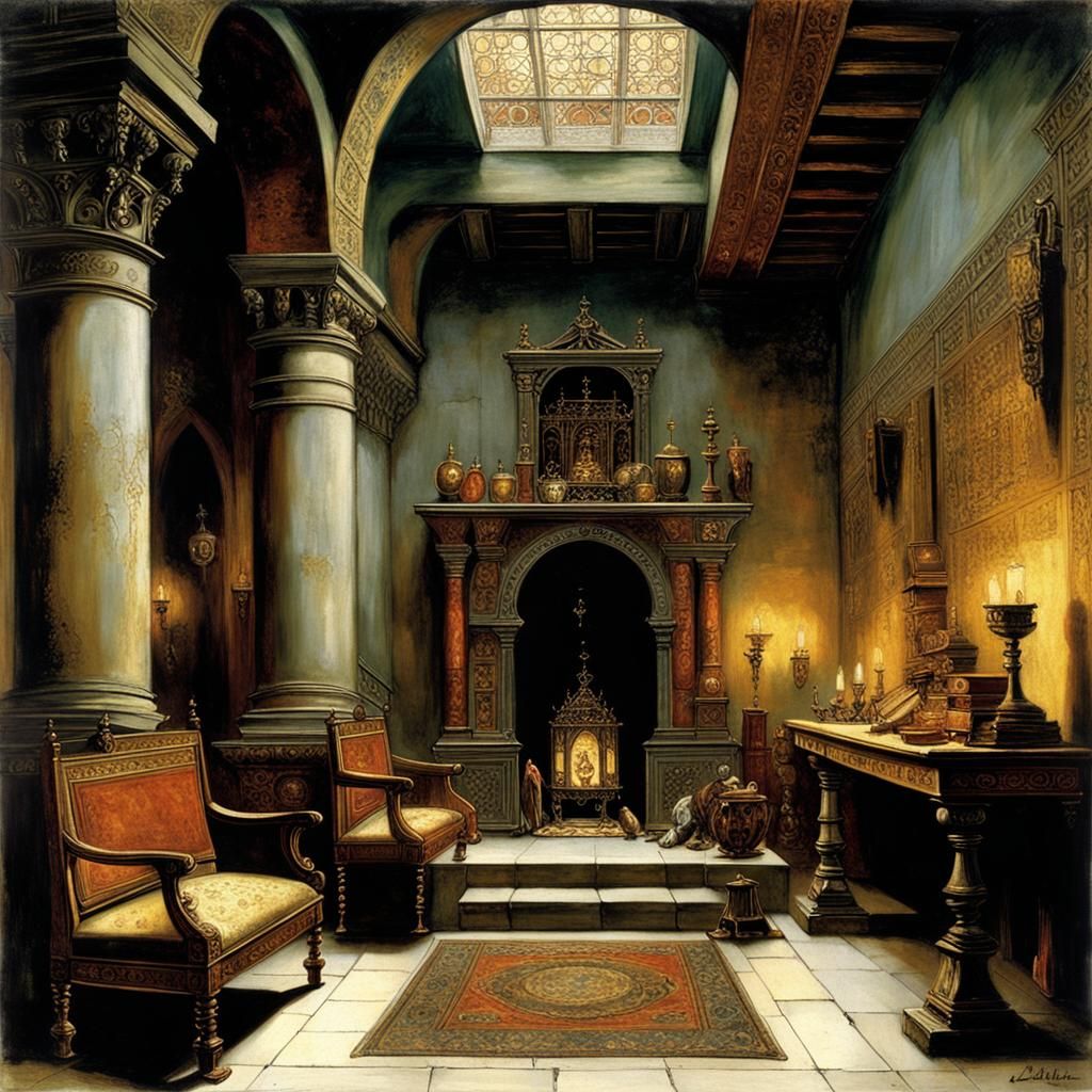 Medieval lair