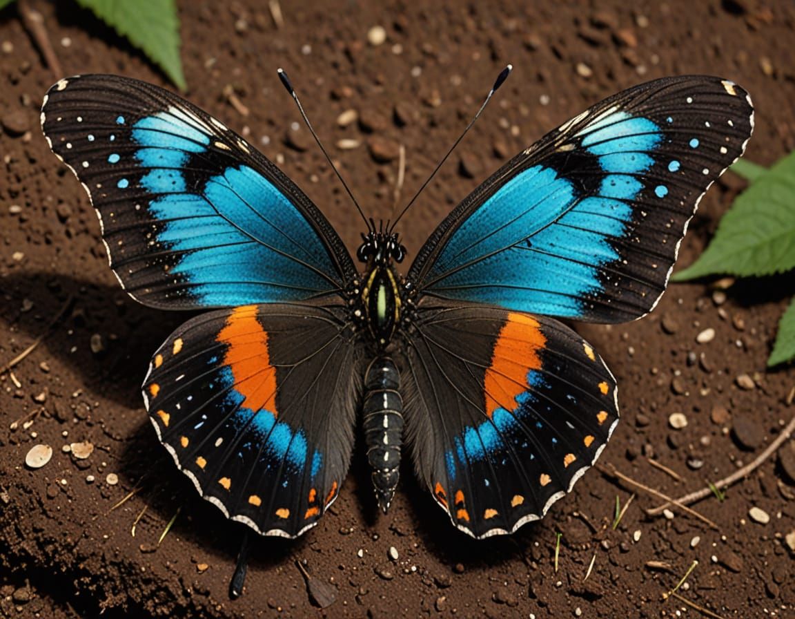 Butterflies : specimen from the specie Junonia orithya  by @moowokuorn
