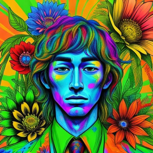 Psychedelic Flower boy