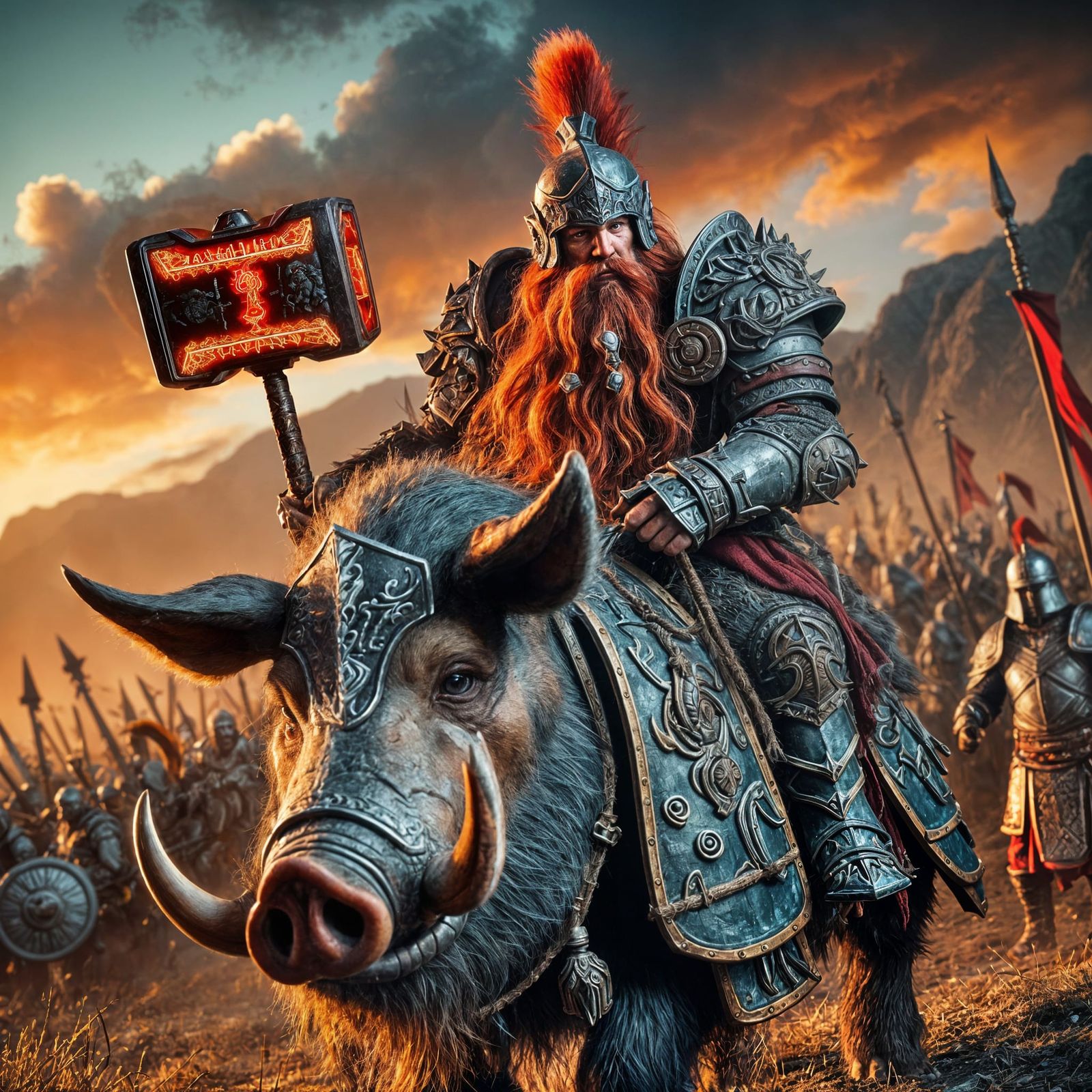 General Bandir Honorbeard, Second Hammer