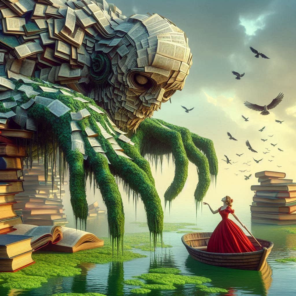 Creature from the Book Lagoon