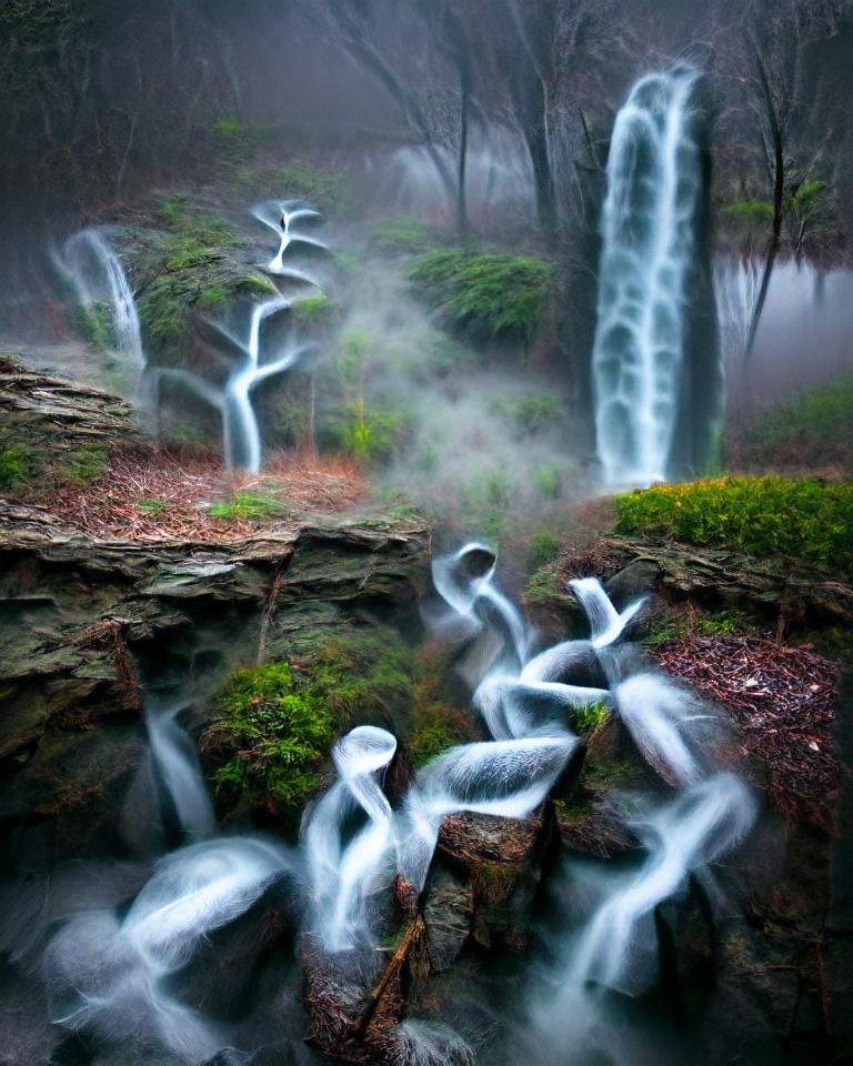 waterfalls
