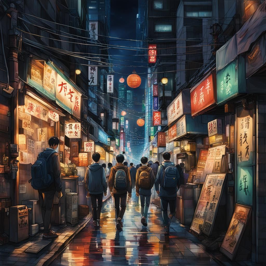 Tokyo nightlife 