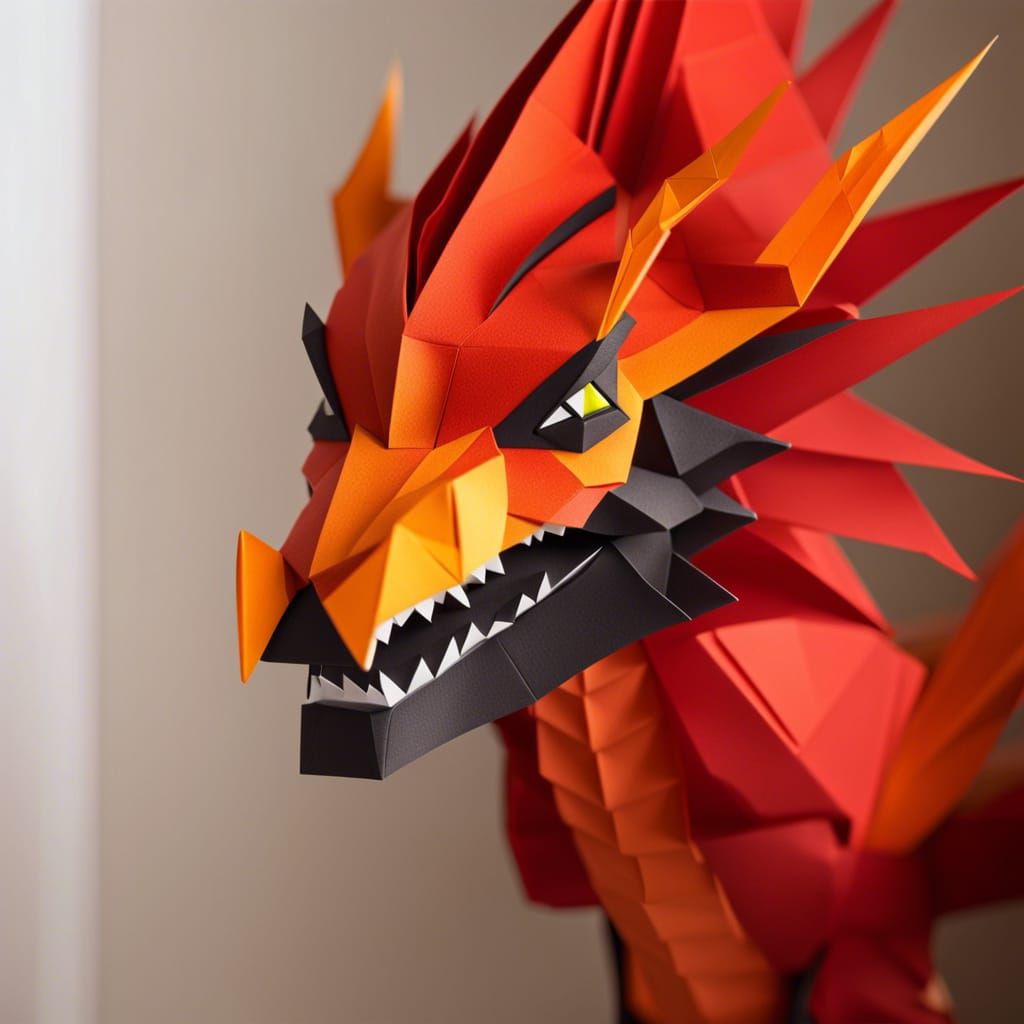 Fire Dragon - AI Generated Artwork - NightCafe Creator