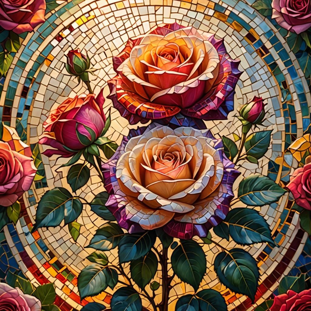 Rosey Warmth  by @IAP