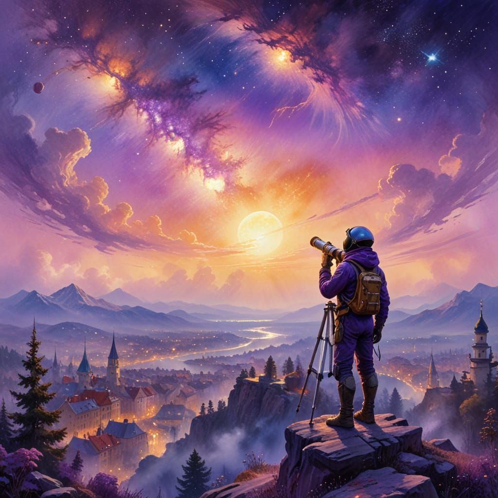 brave explorer   by @fineluart