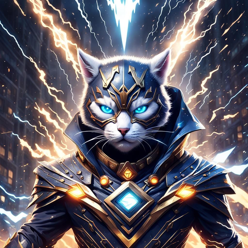 Electricat  by @Arisiin