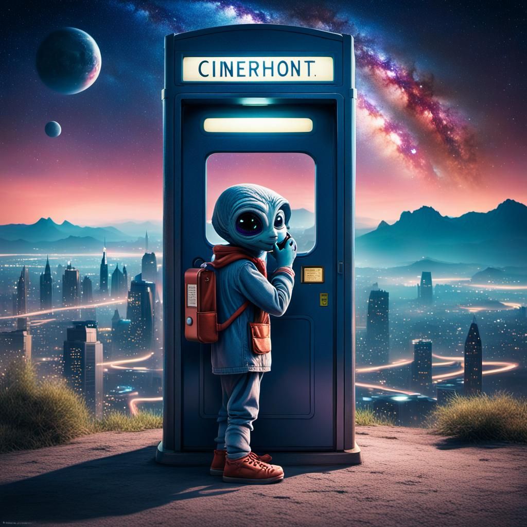Lost Alien phoning home.