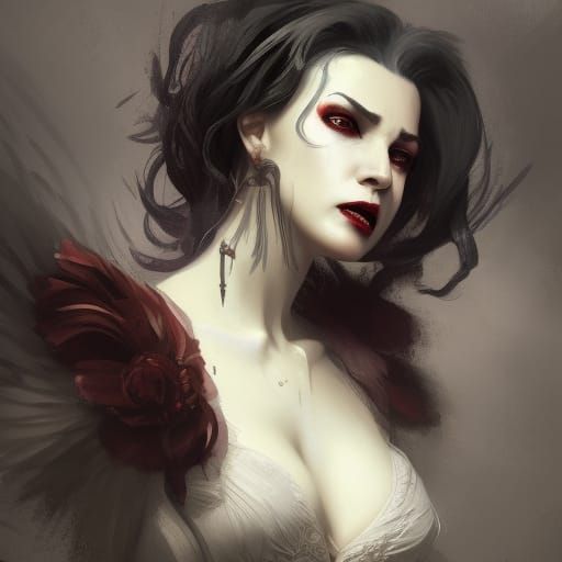 Victoire Babineaux de Lyon, female vampire, courtier singer