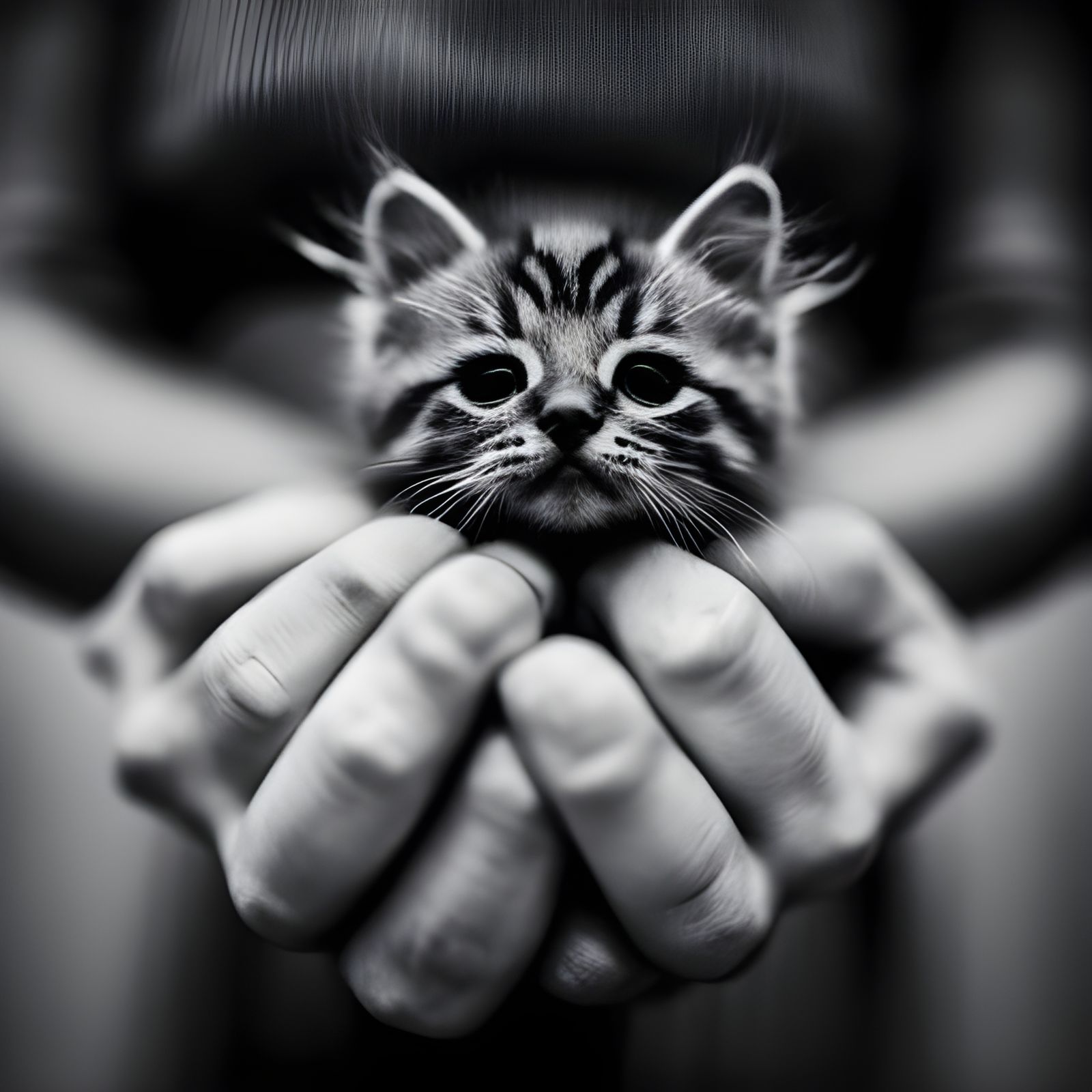 Lost Kitten  by @Illy