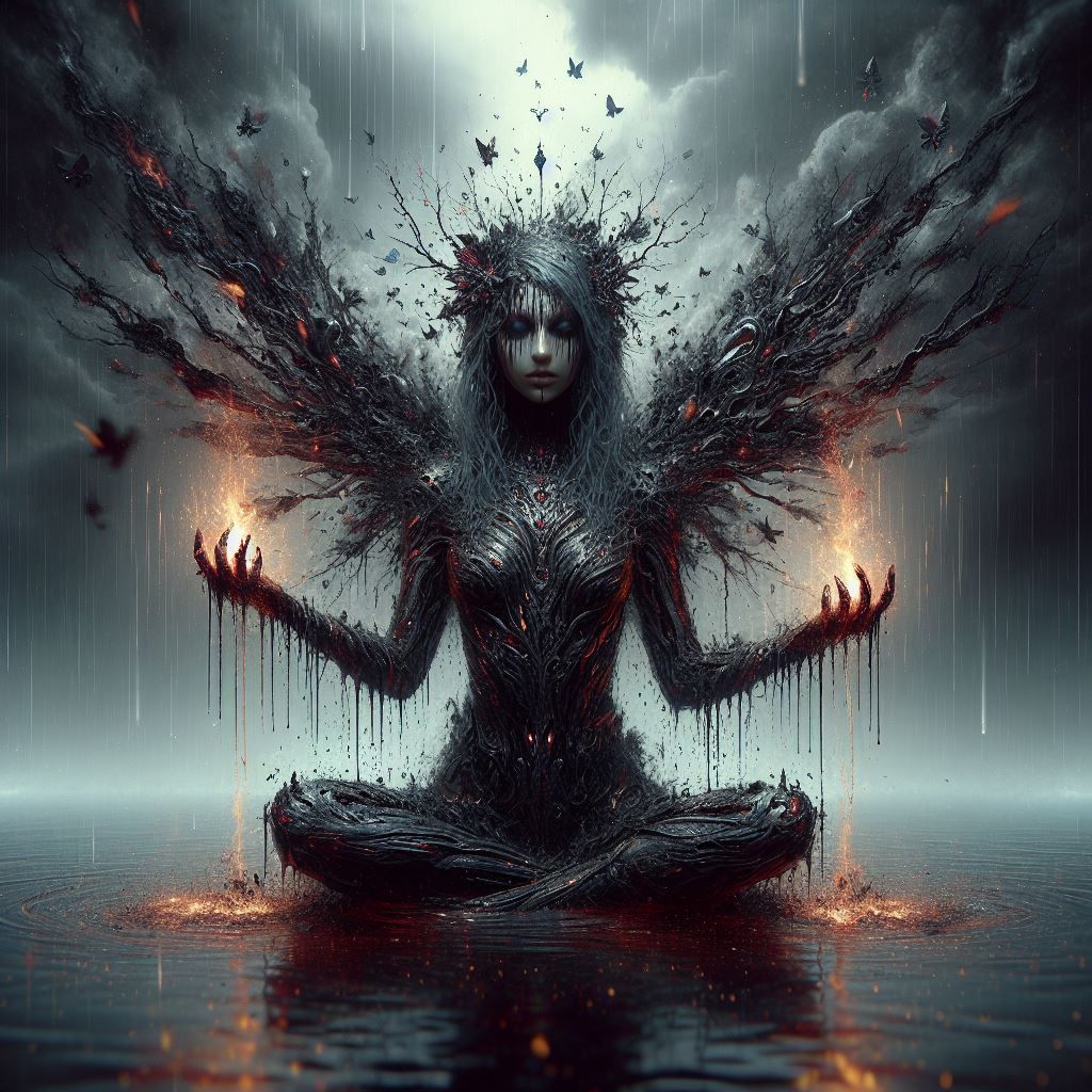 The Fae Queen's Darkfire Divination  by @Uwork