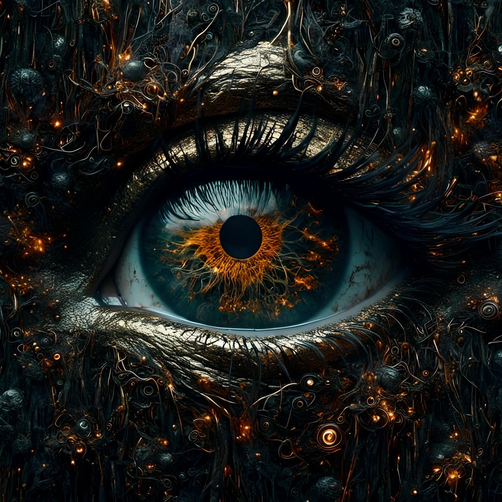  Metaphysical Vision Masterpiece  by @Mici Gold