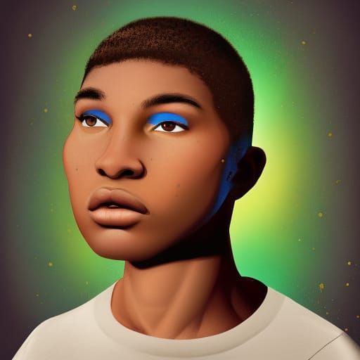 14 year old, lightskinned jamaican, a bit of acne, 5 ft 7in