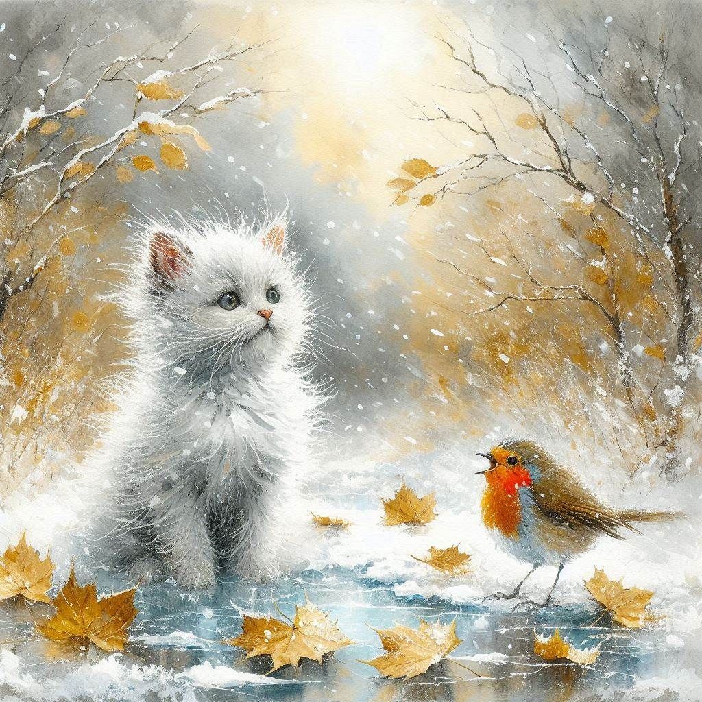 Winter Kitten