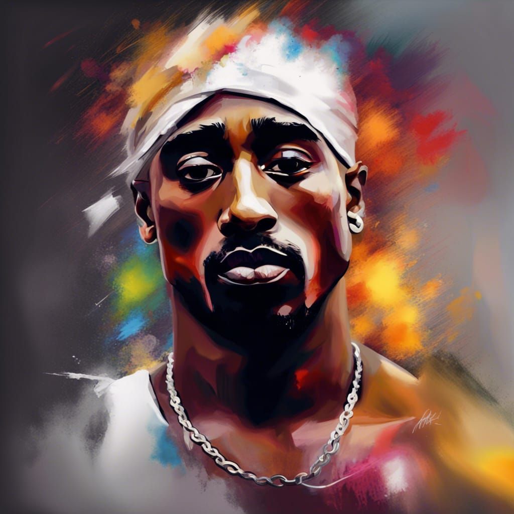 Tupac Shaku - AI Generated Artwork - NightCafe Creator