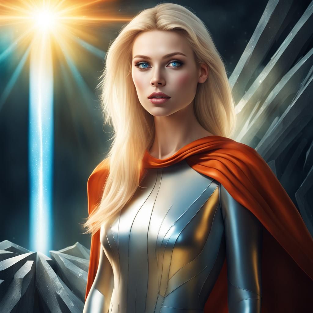 A ray of sunshine in the corner of the sky. Shining on a beautiful