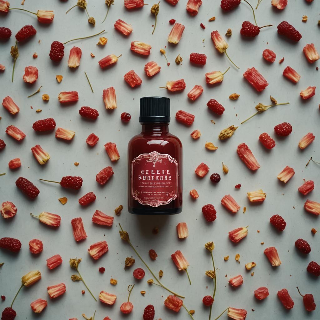 Gelee de Rhubarbe * Indie Perfume Oil * Rhubarb * Berries * ...