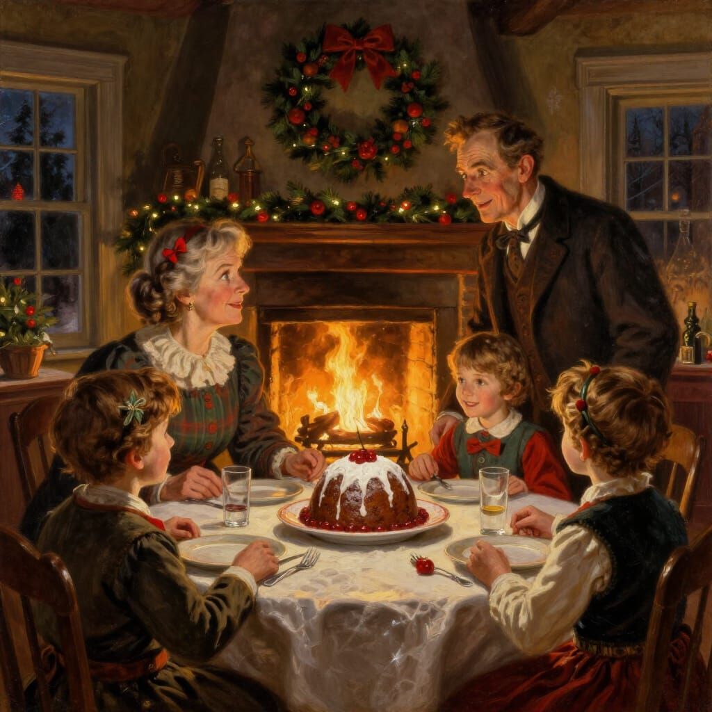 Christmas Eve with the Crachit's   by @Earendiel