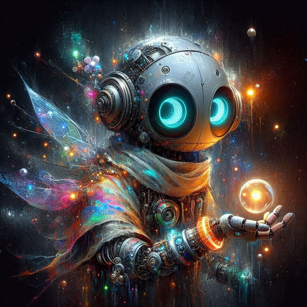 Cosmic robot: A gift for you!