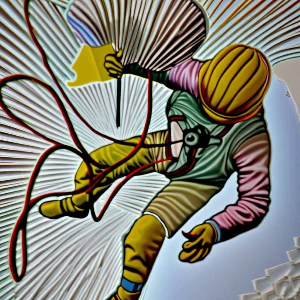 Ethereal Origami Paper Art in Traditional Japanese Style