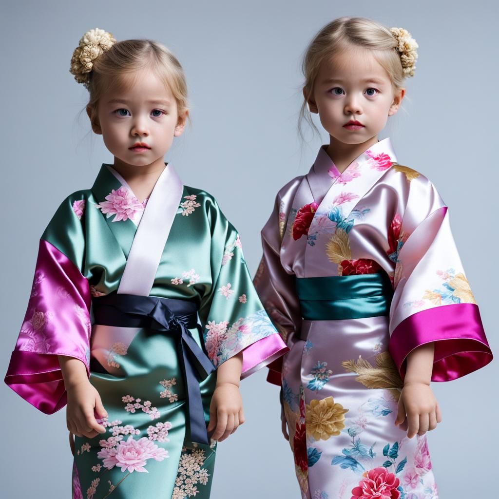 Silk kimonos...