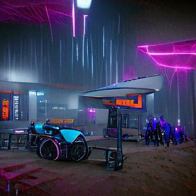 Lunar rest stop