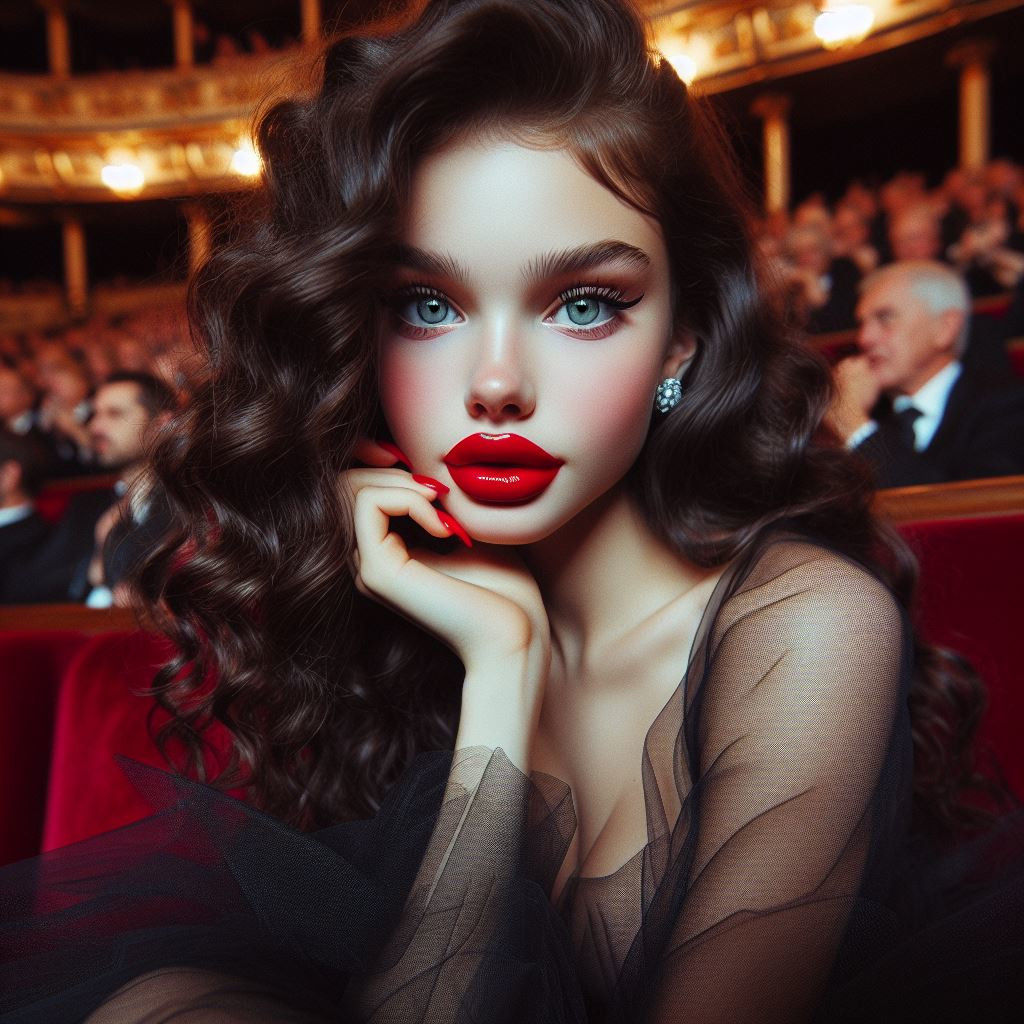 Simone enchanted by the Paris Ballet company