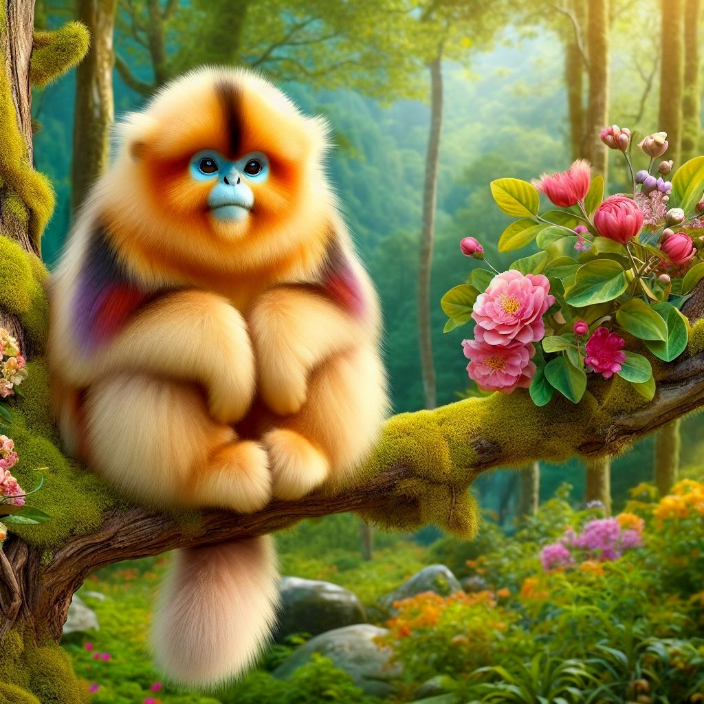 Golden Snub-nosed Monkey