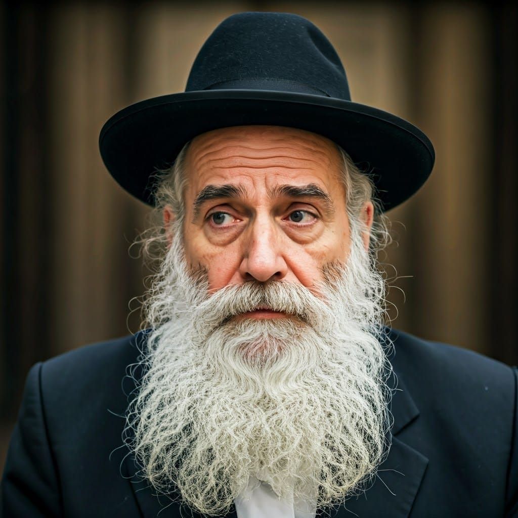 Wisdom Keeper: A Hasidic Rabbi Lost in Thought