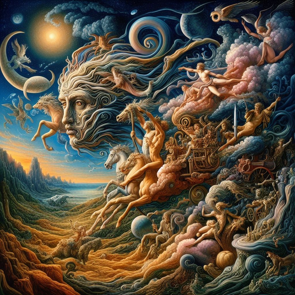 Poème de Louis Aragon Il advint qu'un beau soir l'univers se...