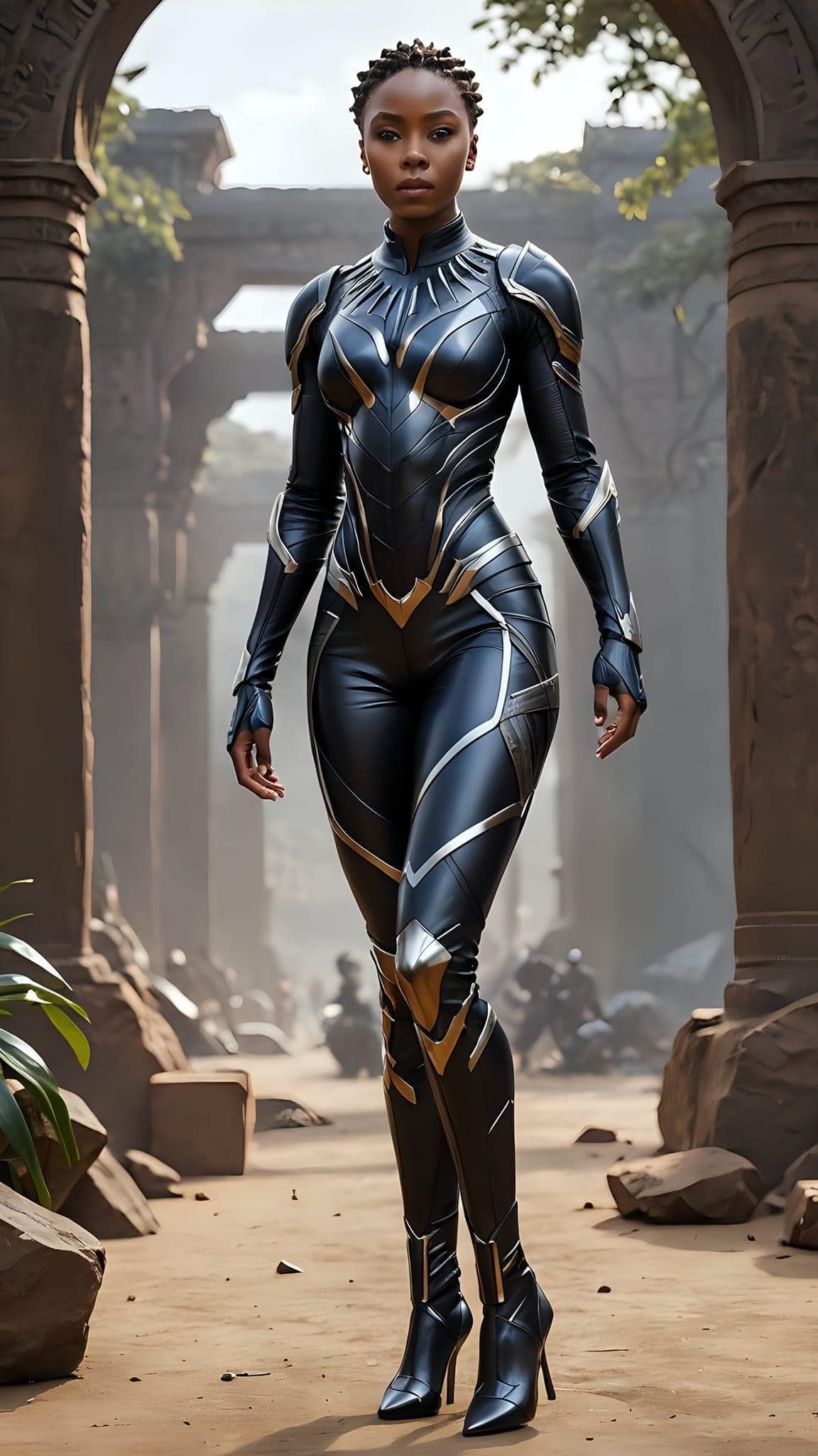 Shuri as Black Panther