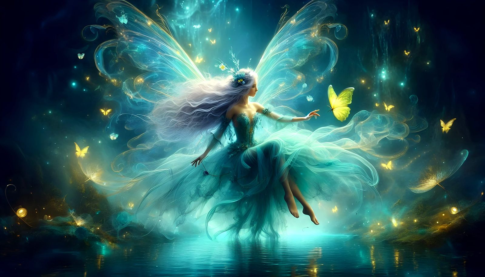 Aqua Fairy In Motion