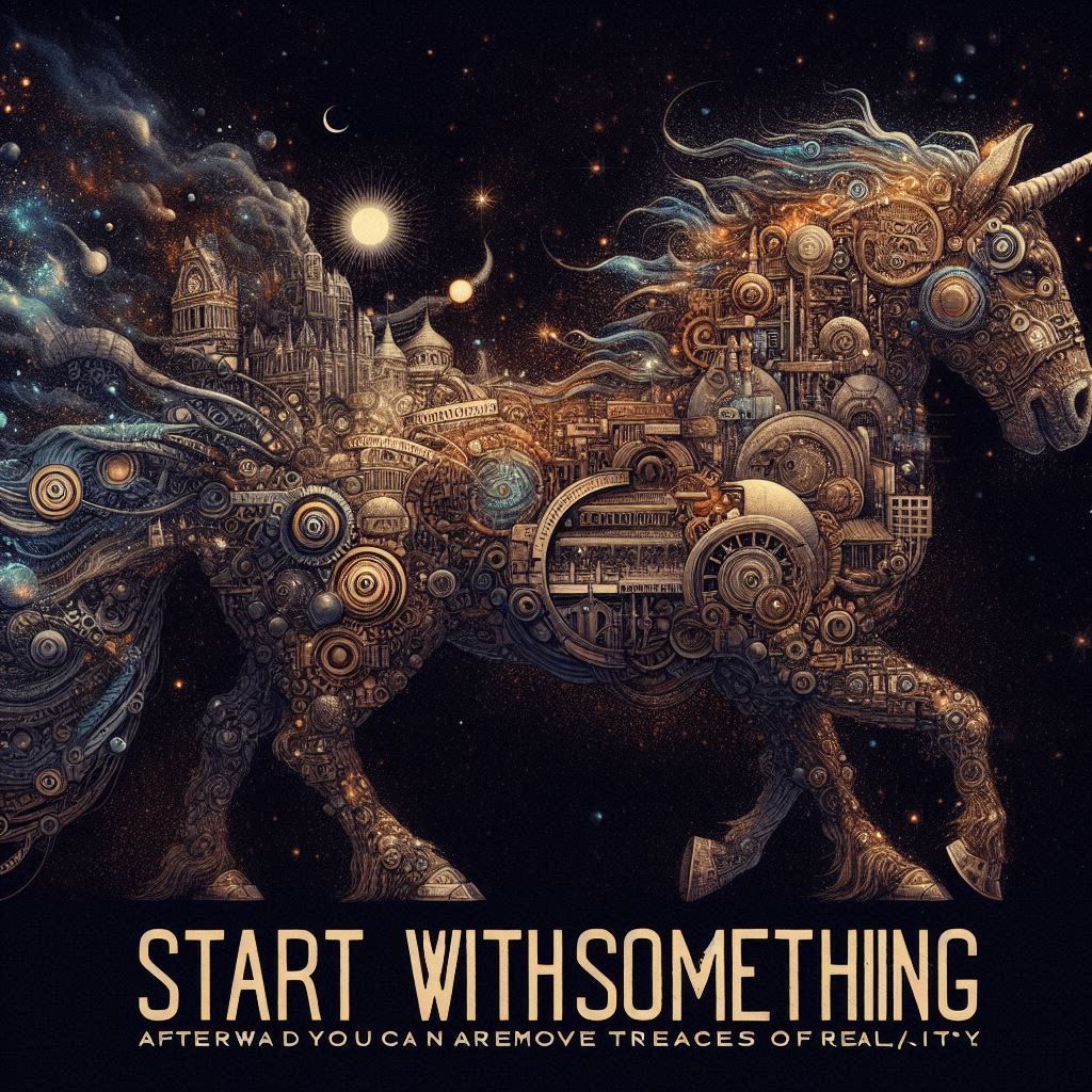 start with something