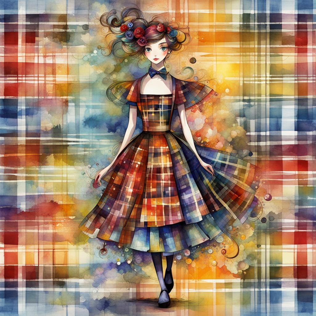 Plaid Pattern   by @Little Red Riding Hood 