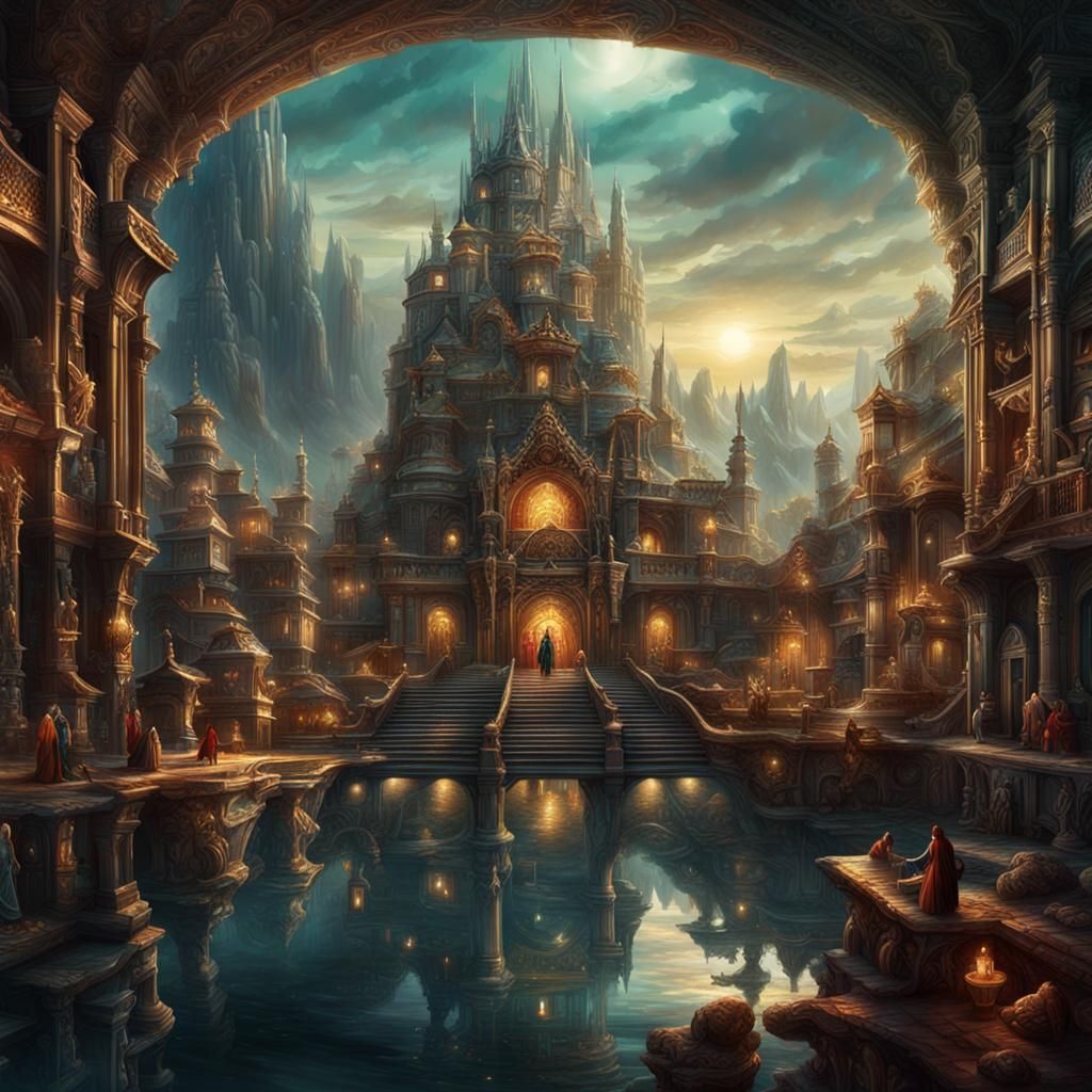 Majestic underworld...
